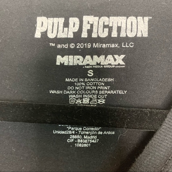Pulp fiction graphic T-shirt - Picture 5 of 7